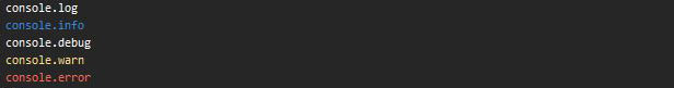 console outcome in Opera